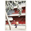 The Zojo Shrine in Shiba by Kawase Hasui