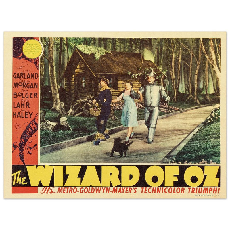 The Wizard of Oz movie poster.