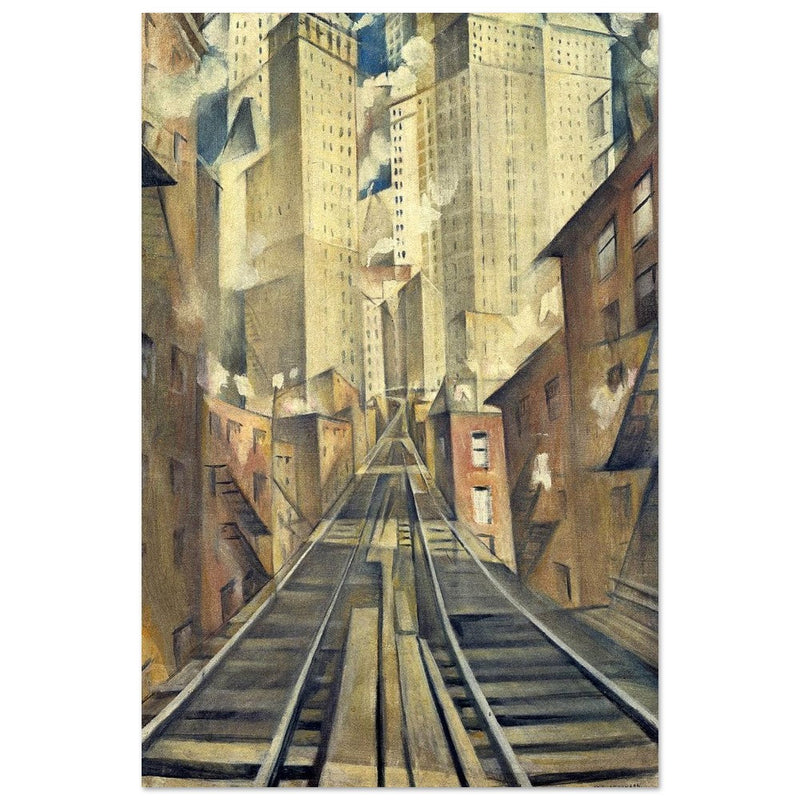 The Soul of the Soulless City New York - an Abstraction by Christopher Richard Wynne Nevinson.