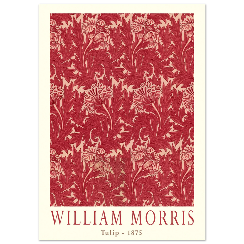 William Morris Tulip 1875 .