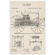 Road vehicle patent 540648 1895 by Charles Edgar Duryea. Automobile car history
