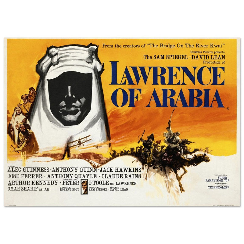 Lawrence of Arabia movie poster.