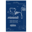Electric Flat Iron patent by Henry W. Seeley Patent 259.054