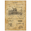 Road vehicle patent 540648 1895 by Charles Edgar Duryea. Automobile car history