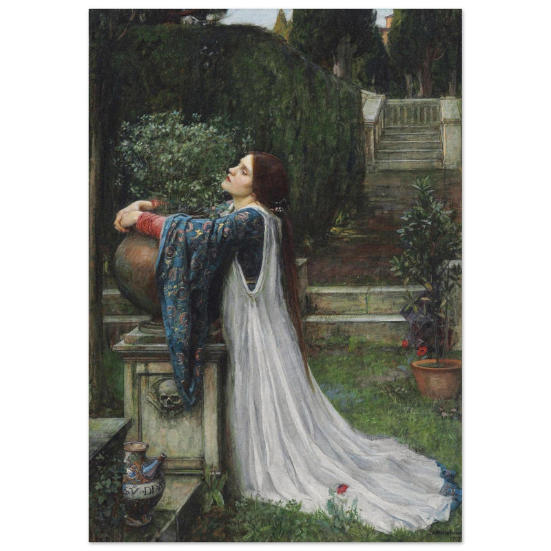 John William Waterhouse painting Isabella and the Pot of Basil