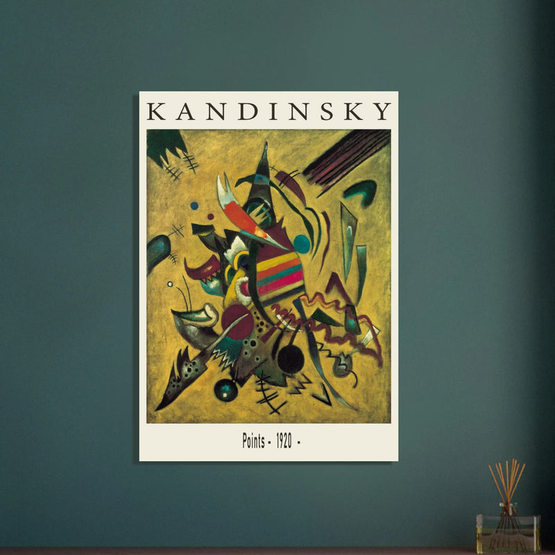 Points by Wassily Kandinsky 1920 Poster reproduction Fine art Matte paper