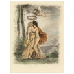Paul Emile Becat erotic illustration Les Baiseres XVIII ( The Kisses ) Immortality