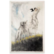 Louis Icart’s Joy of Life (1929) Woman with greyhound dogs.