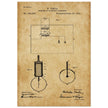 Electric Lighting patent  by Nikola Tesla.