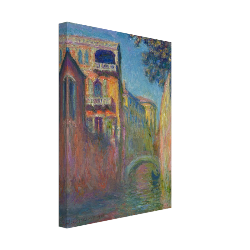 The Rio della Salute by Claude Monet