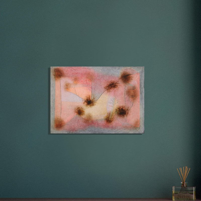 Paul Klee Hardy plants abstract painting.