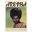 Aretha Franklin concert poster. Performance at Portland Coliseum 1968.