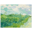Green Wheat Fields Auvers by Vincent Van Gogh