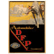 Doriot car vintage advertising poster  1910.