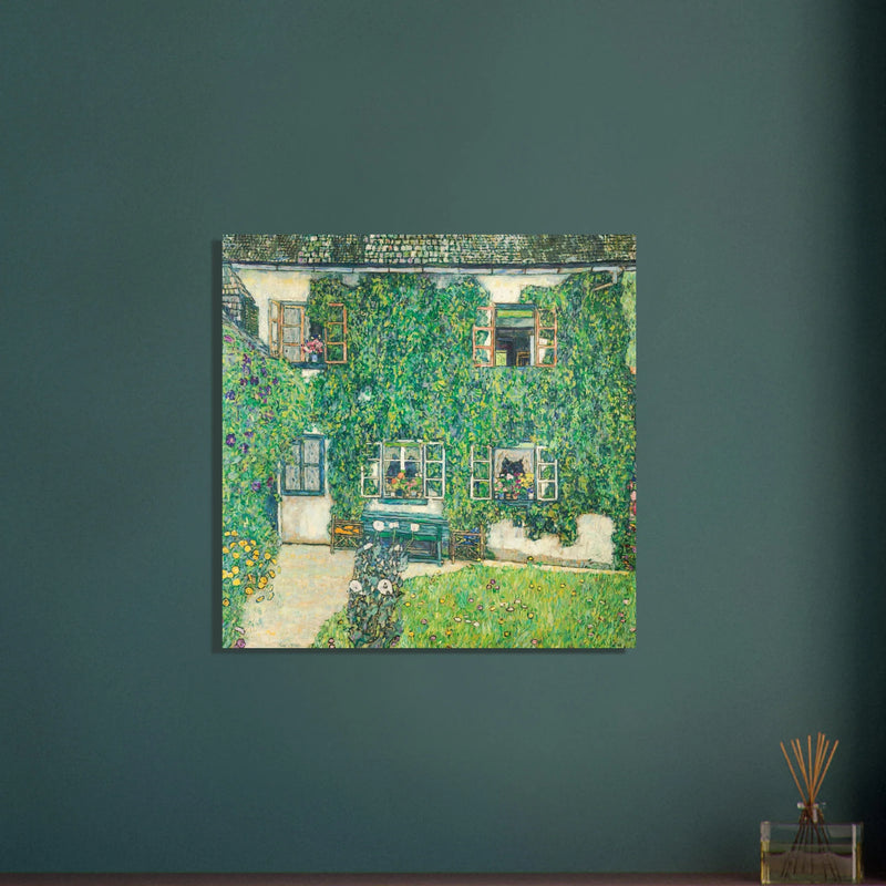 Gustav Klimt Forester's House in Weissenbach II Garden .