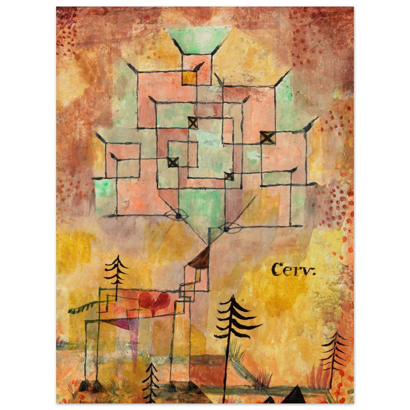 Paul Klee Der Hirsch ( The Stag ).