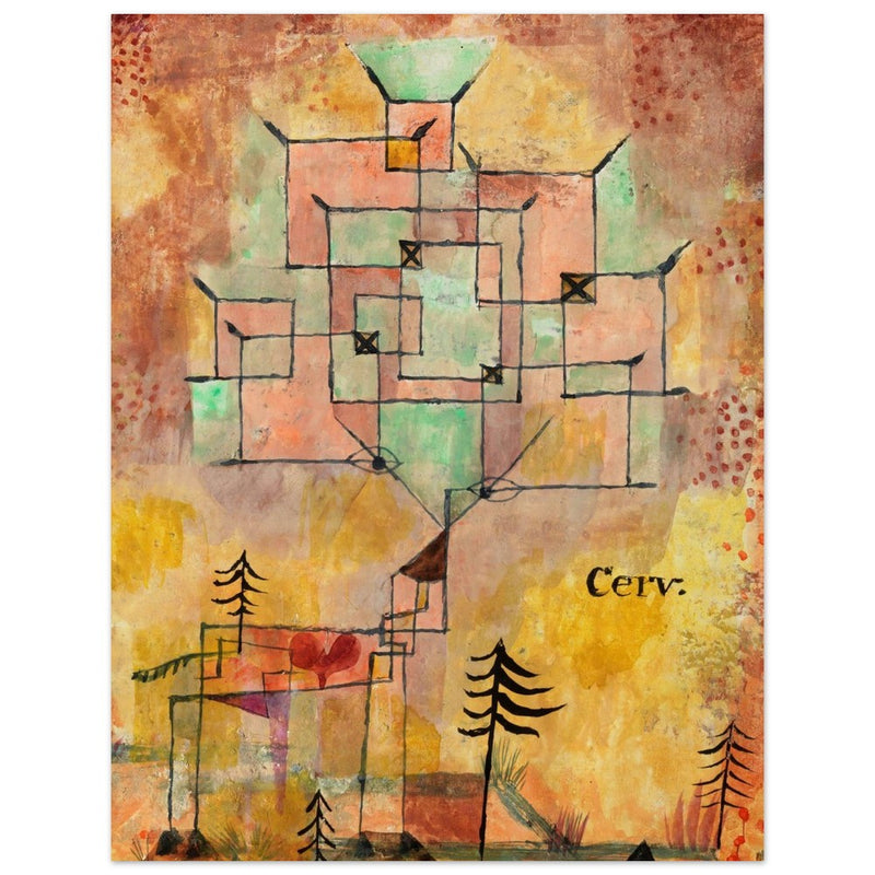 Paul Klee Der Hirsch ( The Stag ).
