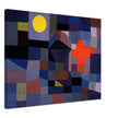 Paul Klee Fire at Full Moon abstract painting.   .
