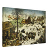 The Census at Bethlehem painting by Pieter Bruegel The Elder.