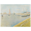 Georges Seurat The canal of Gravelines, in the direction of the sea.