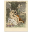Paul Emile Becat erotic illustration Les Baiseres XX ( The Kisses ) The crown of flowers