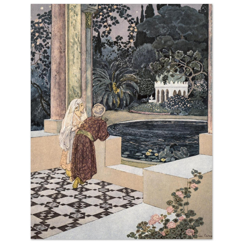 The Arabian Nights One Thousand and One Nights illustration by Leon Carre