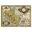 Ancient map of Tartaria by Abraham Ortelius  XVI Century.