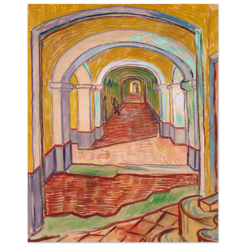 Corridor in the Asylum Vincent Van Gogh