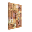 Paul Klee Hoffmanesque Scene abstract painting.