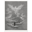 Wall Paradise. Gustave Dore illustration for the Divine Comedy by Dante Alighieri.