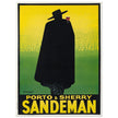 Sandman Porto sherry vintage advertising  . by George Massiot
