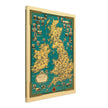 Old map of the British islands by Ernest Dudley Chase