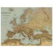Ancient old map of Europe. George Erhard  antique map reproduction poster. decoration