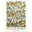 William Morris Trellis vintage wallpaper.  art print of this flower and leaves design