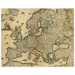 Ancient map of Europe. Nova et Accurata Totius Europae Descriptio by Frederik de Wit
