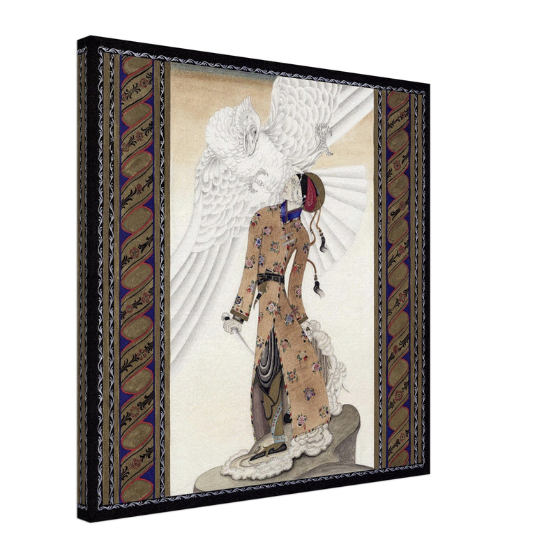 Kay Nielsen Arabian Nights illustration The Tale of the Third Dervish Prince and Roc bird