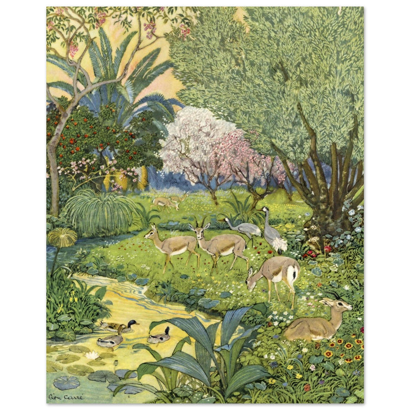 The Arabian Nights One Thousand and One Nights illustration by Leon Carre