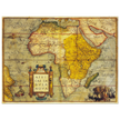 Africa map by Abraham Ortelius
