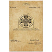Electric Motor  patent 416194 by Nikola Tesla.