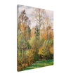 Autumn Poplars Eragny by Camille Pissarro 1894.