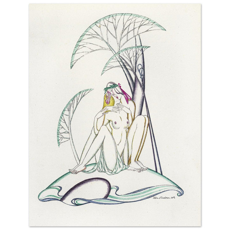Daphnis and Chloe illustration by John Austen.