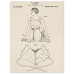 Brassiere patent drawing by M P Jacob.