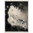 Louis Icart’s Gust of Wind (1925) Woman with her greyhound dogs.