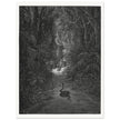 Gustave Dore Paradise Lost. Satan as a serpent in Eden.
