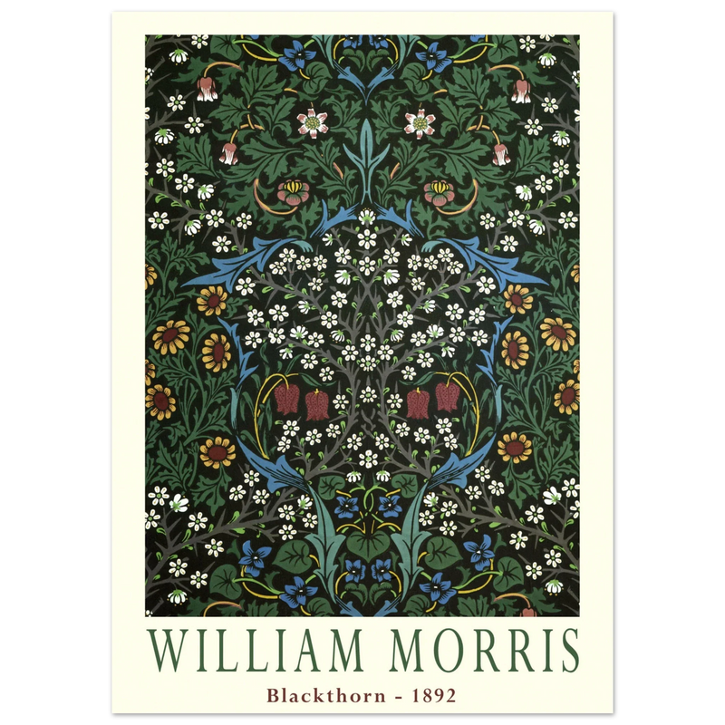 William Morris Blackthorn 1892.