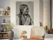 Sitting Bull native american indian leader.