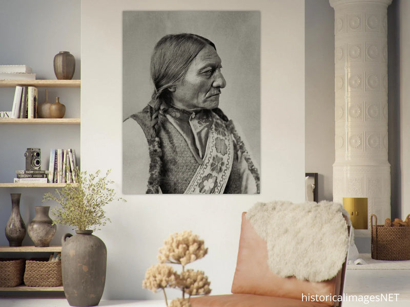 Sitting Bull native american indian leader.