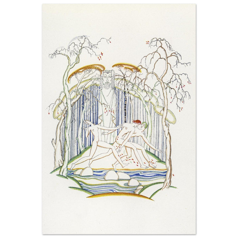 Daphnis and Chloe illustration by John Austen.