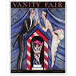 Vanity Fair magazine cover  illustration 1923 by Joseph B. Platt.