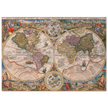 1594 World map Orbis Terrarum Typus de Integro Multis in Locis Emendatus by Petrus Plancius